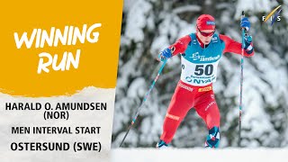 Amundsen keeps Norway still unbeaten in the Mens 10k  FIS Cross Country World Cup 2324 [upl. by Shreeves50]