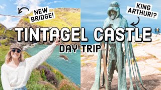 Explore Tintagel Castle Full Tour  Cornwall England Travel Vlog  King Arthur [upl. by Rastus]