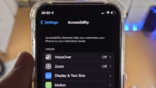 How To Turn On Accessibility on iPhone [upl. by Eikcin181]