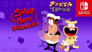 Pizza Tower  Swap Mode Playthrough  2024 HD Gameplay Nintendo Switch No Commentary [upl. by Titania]