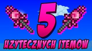 5 NAJBARDZIEJ UŻYTECZNYCH PRZEDMIOTÓW W TERRARIA [upl. by Elsinore]