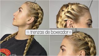 TRENZAS de BOXEADORA el tutorial 20  by PatiLopman [upl. by Chitkara]