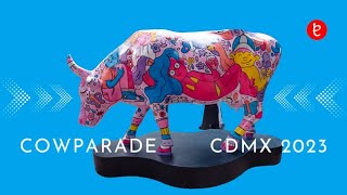 Cowparade 2023 Ciudad de México  wwwedemxcom [upl. by Carew605]