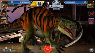 HATCHLING LEAGUE BATTLES  JURASSIC WORLD THE GAME [upl. by Gamin208]