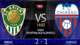 Kriens VS Chiasso CCJL B 201819 [upl. by Agnizn161]