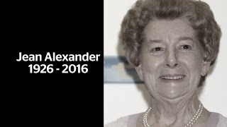 Coronation Street actress Jean Alexander dies aged 90 [upl. by Adnohsat]