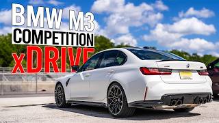 2023 BMW G80 M3 Competition xDrive Track Impressions  Can 3900lb Work on Track [upl. by Angadresma]