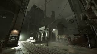 Dishonored Death of the Outsider Ambience  Northern Campo Seta District Square  Ambient  1440p [upl. by Lienahs]