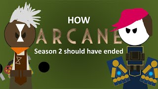 How Arcane S2 would have Ended if the Writers werent Cowards [upl. by Schilling293]