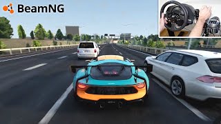 BeamNG Highway Mod with AI Traffic [upl. by Curley]