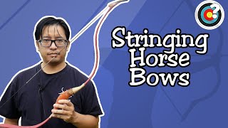 How to String a Horse Bow [upl. by Adar]