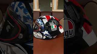 Joan Mir’s special livery helmet from the Circuit of the Americas 2021 race agv agvhelmets [upl. by Teak904]