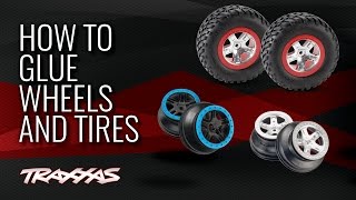 How to Glue Traxxas Wheels and Tires [upl. by Ettesyl]