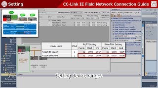 CCLink IE Field Network Connection Guide Analog IO 22 Software setting [upl. by Duncan]