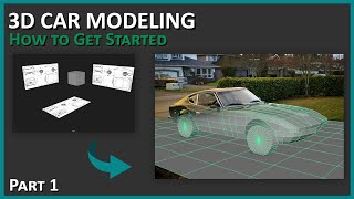 3D Car Modeling  How to Get Started [upl. by Miner]