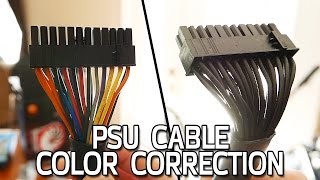 Power Supply Cable Color Correction [upl. by Iht62]