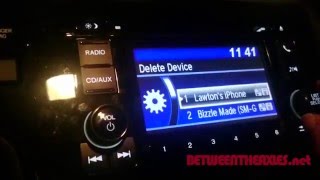 How to delete Bluetooth phone pairing on Honda infotainment system [upl. by Ras]