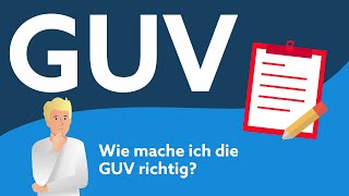 GuV  Was ist die Gewinn und Verlustrechnung [upl. by Aivekal747]