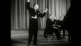 Heifetz plays Scherzo Tarantelle Wieniawski [upl. by Sasnett]