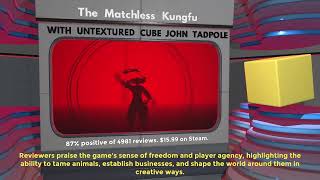 HITS and HIDDEN GEMS on Steam with Untextured Cube John Tadpole [upl. by Anyal]