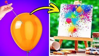 15 IDEAS DE ARTE ABSTRACTO PARA PRINCIPIANTES [upl. by Rusticus]