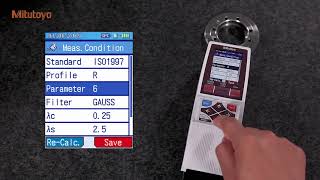 Mitutoyo  how to measure surface roughness with Surftest SJ210 [upl. by Flo]