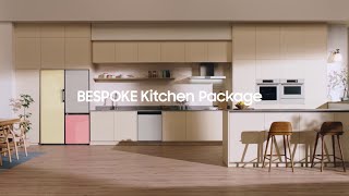 Bespoke Kitchen Package Intro  Samsung [upl. by Lynn]