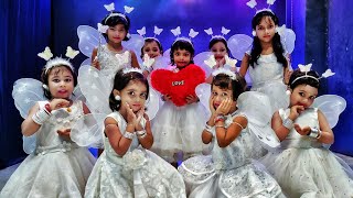 Dil hai chota sa choti si asha ll Roja Hindi  A R Rahman ll Best kids Dance Cover [upl. by Adnahcal]