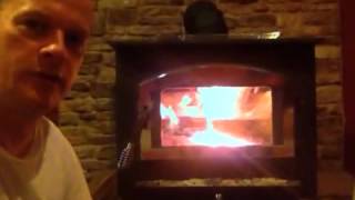 US stove 2500 Highefficiency woodstove reviewed [upl. by Clarkson]