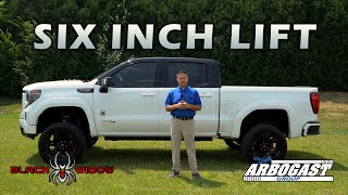 NEW 2023 GMC Sierra 1500 AT4 Black Widow Lifted Truck LG16763  Dave Arbogast [upl. by Nahseez]