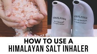 How To Use A Himalayan Salt Inhaler [upl. by Arianna]