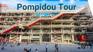 Centre Pompidou Virtual Tour  George Pompidou Centre Inside Tour [upl. by Gensmer]