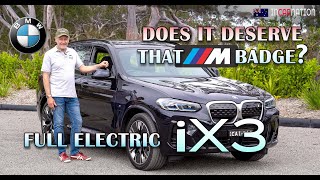 BMW iX3 2022 EV  We drive it properly Is this a genuine Mcar SUV [upl. by Erdnassac659]