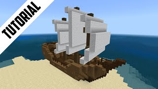 Minecraft How to Build a Restored Shipwreck Step By Step [upl. by Alrahc]