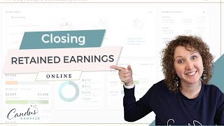 Closing Equity into Retained Earnings in QuickBooks Online [upl. by Tirrell257]