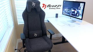 Arozzi Gaming Chair  Unbox and Review [upl. by Ainitsirk]