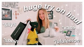 huge try on clothing haul  spring 2020 [upl. by Raddatz]