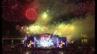 quotRock And Roll All Nite Live 4Kquot 2 MILLION DOLLAR FIREWORK SHOW KISS 2020 Goodbye Atlantis Dubai [upl. by Anahs]