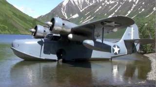 Grumman Goose N703 Crescent Lake Alaska July 92011 [upl. by Jarlen]