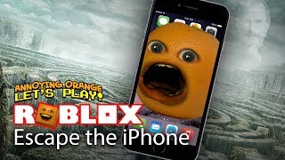 Roblox Escape iPhone Obby Annoying Orange [upl. by Meela]