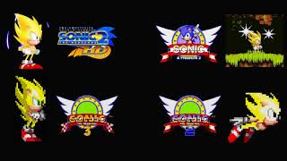 Super Sonic  Sonic 2 Quadruple Mashup [upl. by Kingsbury473]