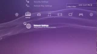 How to setup and connect the internet to your PS3 HD [upl. by Aekim]