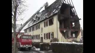 Explosion in Rotenburg Die Ausmaße des Feuers am Tag danach  Einsatz im Hochmahle [upl. by Celestine]