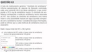 A bula do medicamento genérico “cloridrato de venlafaxina” informa presentações de cápsulas de [upl. by Ruhtracm56]