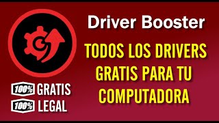 ✅ DRIVER BOOSTER TODOS LOS DRIVERS GRATIS PARA TU COMPUTADORA 100 LEGAL Y 100 GRATIS TUTORIAL [upl. by Adyht]