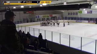 University of Toledo Hockey vs IUP 1152023 [upl. by Atazroglam948]