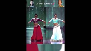 Insane dance by AI and Saumya😍ai bollywood [upl. by Balbinder]