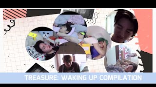 TREASURE WAKING UP COMPILATION [upl. by Airamzul]