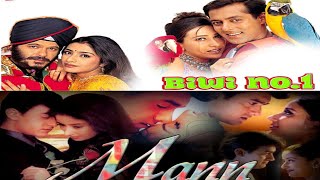 Biwi No1 and Mann 1999 indain best movies [upl. by Natsirt]