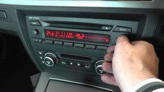 BMW 3 Series Radio System Walkthrough E90 E91 E92 E93 20062011 [upl. by Sardse329]